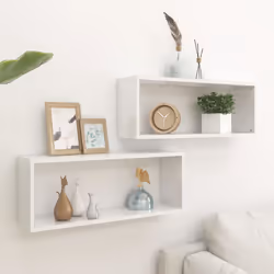 VidaXL 807151 shelve Wood White