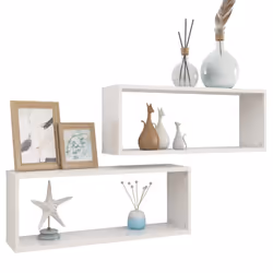 VidaXL 807151 shelve Wood White