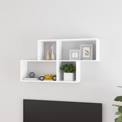 VidaXL 807160 shelve Wood White