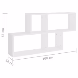 VidaXL 807160 shelve Wood White