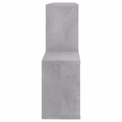 vidaXL Wall Shelf Concrete Grey Engineered Wood Wall Floating Hanging Shelf - Additional view 5