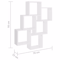 VidaXL 807169 shelve Wood White - Additional view 6