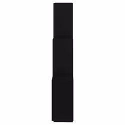 vidaXL Wall Cube Shelf Black Engineered Wood Wall Cube Hanging Floating Shelf - Additional view 5