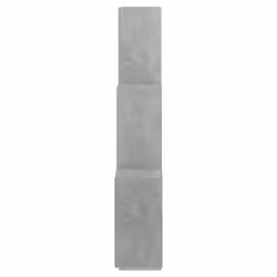 vidaXL Wall Cube Shelf Concrete Grey Engineered Wood Wall Cube Hanging Shelf - Additional view 5
