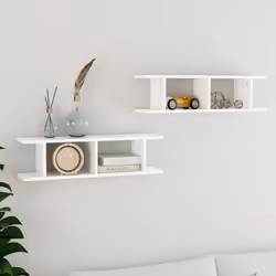 VidaXL 807187 shelve Wood White