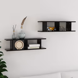 VidaXL 807188 shelve Wood Black