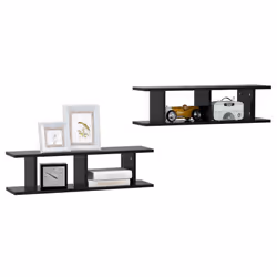 VidaXL 807188 shelve Wood Black