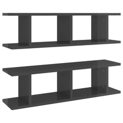 VidaXL 807195 shelve Wood Grey