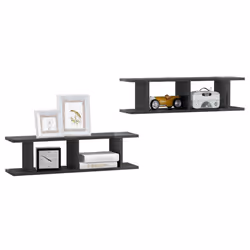 VidaXL 807195 shelve Wood Grey