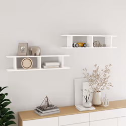 VidaXL 807196 shelve Wood White