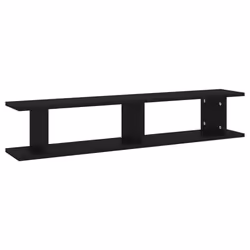 VidaXL 807206 shelve Wood Black - Additional view 4