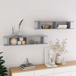 VidaXL 807209 shelve Wood Grey