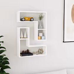 VidaXL 807214 shelve Wood White