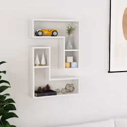VidaXL 807220 shelve Wood White