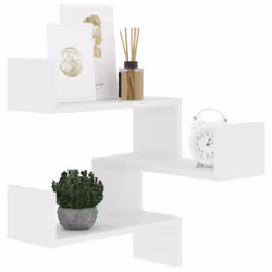 VidaXL 807223 shelve Wood White - Additional view 4