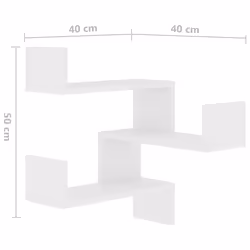 VidaXL 807223 shelve Wood White - Additional view 8