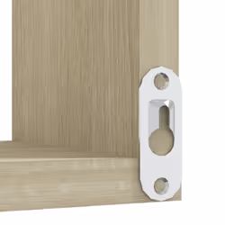 vidaXL 2x Wall Corner Shelf Sonoma Oak Engineered Wood Home Hanging Shelf Unit - Additional view 8
