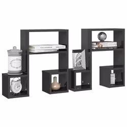 VidaXL 807249 shelve Wood Grey