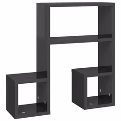 VidaXL 807249 shelve Wood Grey - Additional view 4