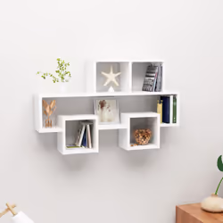 VidaXL 807250 shelve Chipboard White - Additional view 2