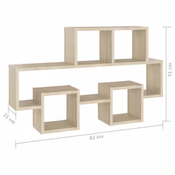 VidaXL 807253 shelve Wood - Additional view 6