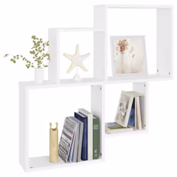 VidaXL 807259 shelve Wood White - Additional view 5