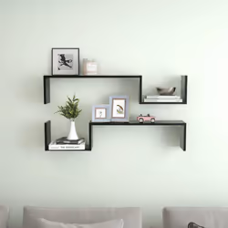 VidaXL 807269 shelve Wood Black