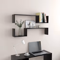VidaXL 807269 shelve Wood Black