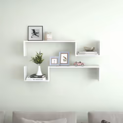 VidaXL 807274 shelve Wood White