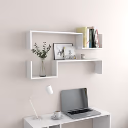 VidaXL 807274 shelve Wood White