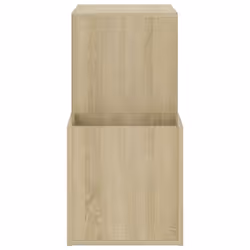 vidaXL Hall Shoe Cabinet Sonoma Oak Engineered Wood Shoe Storage Organiser - Additional view 6