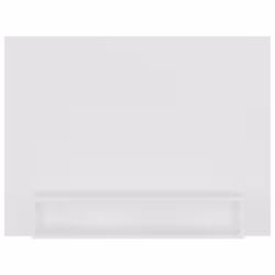 vidaXL Wall TV Cabinet White Chipboard Wall Side Plasma Hifi Stereo Cabinet