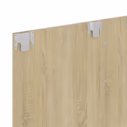 vidaXL Wall TV Cabinet Sonoma Oak Chipboard Side Plasma Hifi Stereo Cabinet - Additional view 6