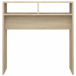 vidaXL Console Table Sonoma Oak Engineered Wood Accent Couch Side Hall Table - Additional view 5