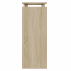 vidaXL Console Table Sonoma Oak Engineered Wood Indoor Couch Accent Side Table - Additional view 5