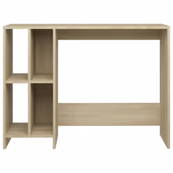 vidaXL Notebook Desk Sonoma Oak Engineered Wood Laptop Study Computer Desk - Additional view 2