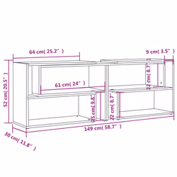 VidaXL 808363 TV cabinet/entertainment centre - Additional view 8