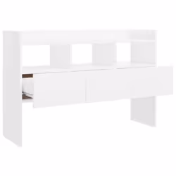 vidaXL Sideboard White Engineered Wood Side Storage Cabinet Oganiser Cupboard - Additional view 4