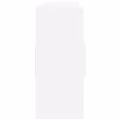 vidaXL Sideboard White Engineered Wood Side Storage Cabinet Oganiser Cupboard - Additional view 6