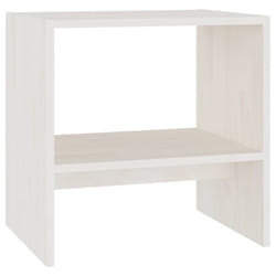 VidaXL 808056 nightstand/bedside table White