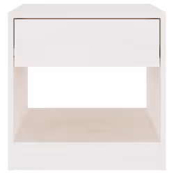 VidaXL 808065 nightstand/bedside table White - Additional view 4