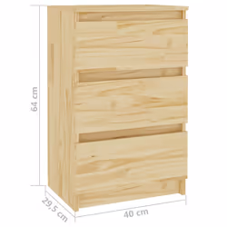 VidaXL 808084 nightstand/bedside table - Additional view 7