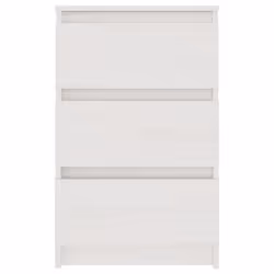 VidaXL 808085 nightstand/bedside table White - Additional view 4
