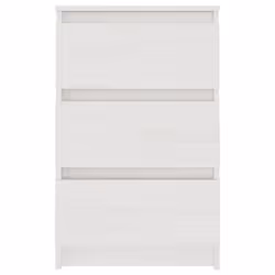 VidaXL 808086 nightstand/bedside table White - Additional view 4