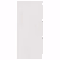 VidaXL 808086 nightstand/bedside table White - Additional view 5