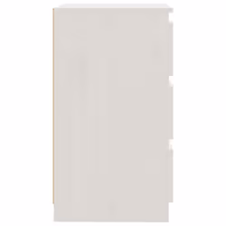 VidaXL 808094 nightstand/bedside table White - Additional view 5