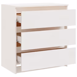 VidaXL 808094 nightstand/bedside table White - Additional view 6