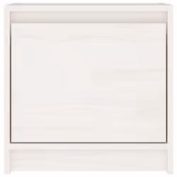 vidaXL 1/2x Solid Pinewood Bedside Cabinet Bedroom Bedside Table Multi Colours - white, 2 - Additional view 5