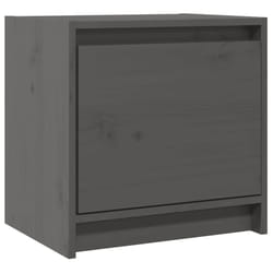 VidaXL 808118 nightstand/bedside table Grey