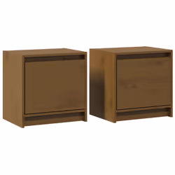 VidaXL 808120, Brown, Pinewood, 400 mm, 305 mm, 400 mm, 2 pc(s)